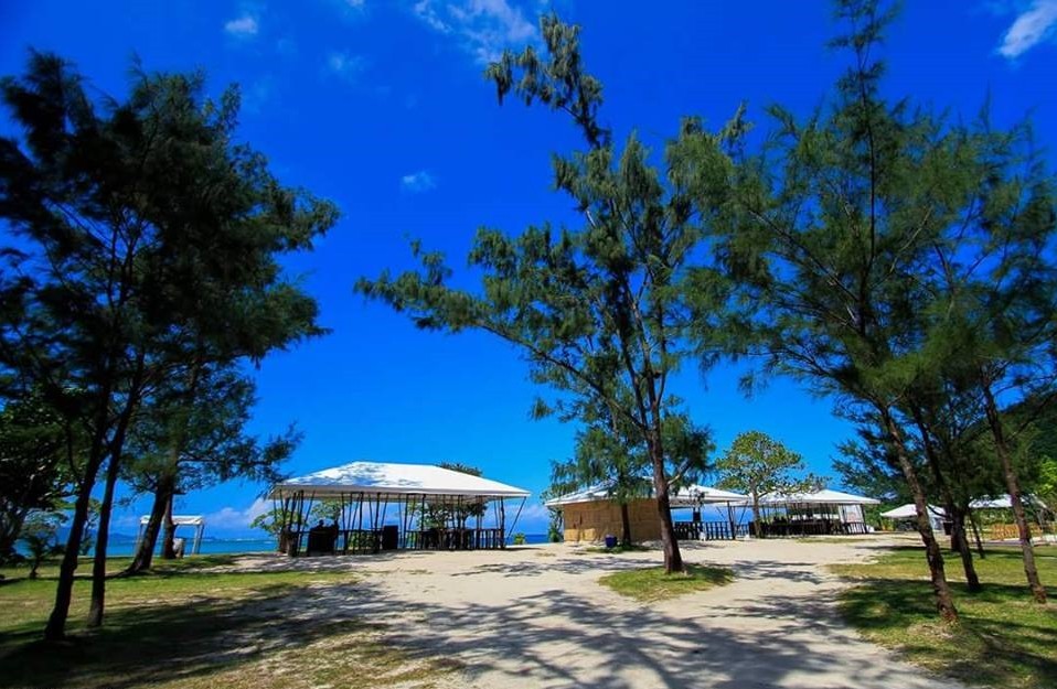 Scenery of Anguib Beach