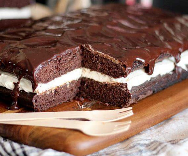 serves approx 12-15 INGREDIENTS Cake 1 box Chocolate cake mix (prepared per...