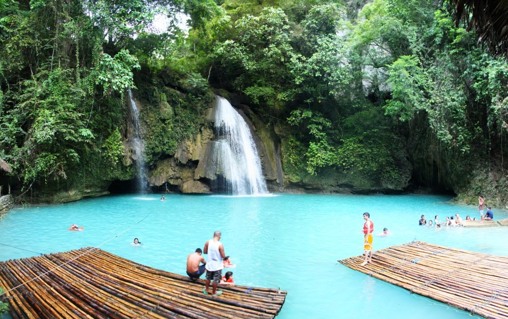 Kawasan Falls in Badian, Cebu