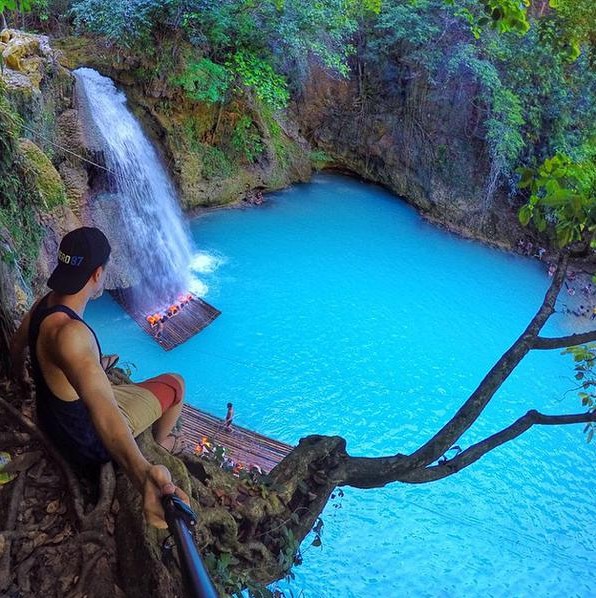 Kawasan Falls in Badian, Cebu