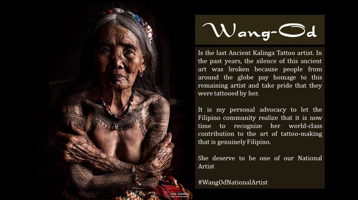 Whang-Od A 97 Years Old National Tattoo Artist