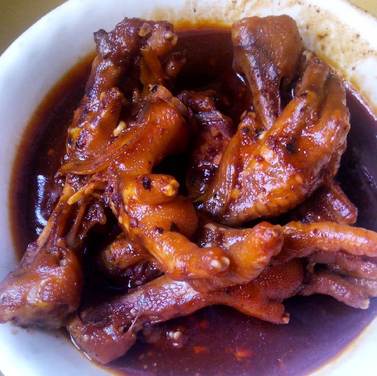 Adobong Adidas (Chicken Feet) -