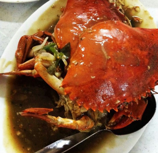 Chili Crab in Oyster Sauce